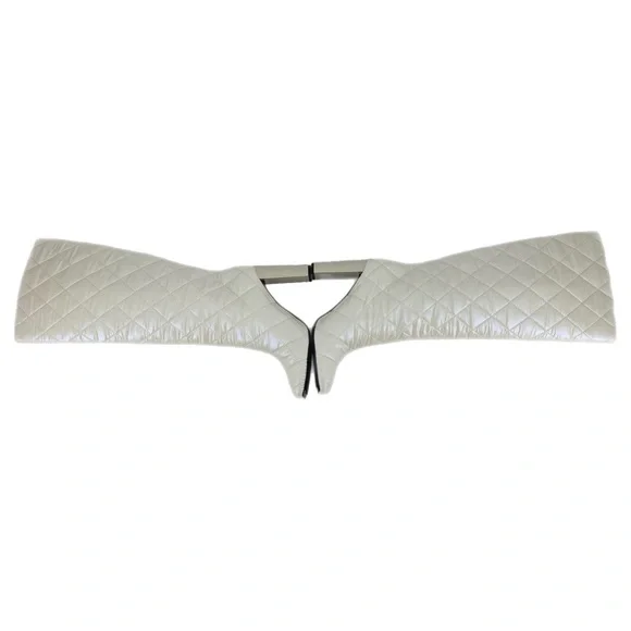 Aldo White Snowpuff Quilted Heeled Boots - Picture 4 of 10